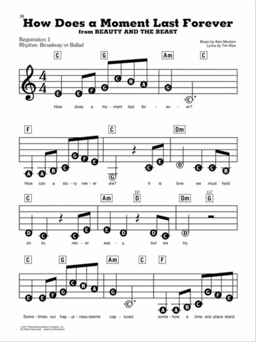Songs from A Star Is Born, La La Land, The Greatest Showman, and More Movie Musicals Electronic Keyboard scores gallery preview page 6