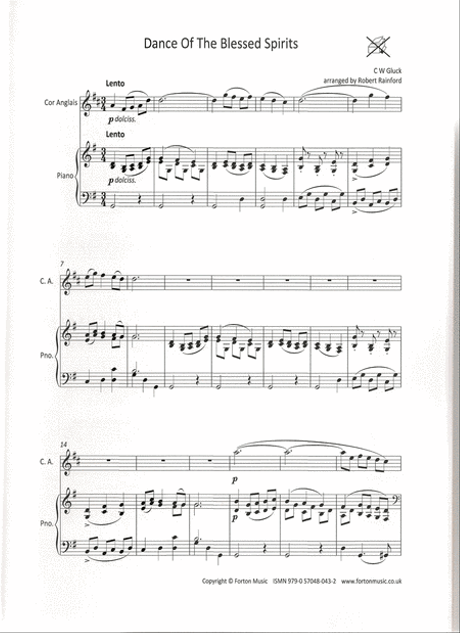 Solos for Cor Anglais Book 2 English Horn scores gallery preview page 2