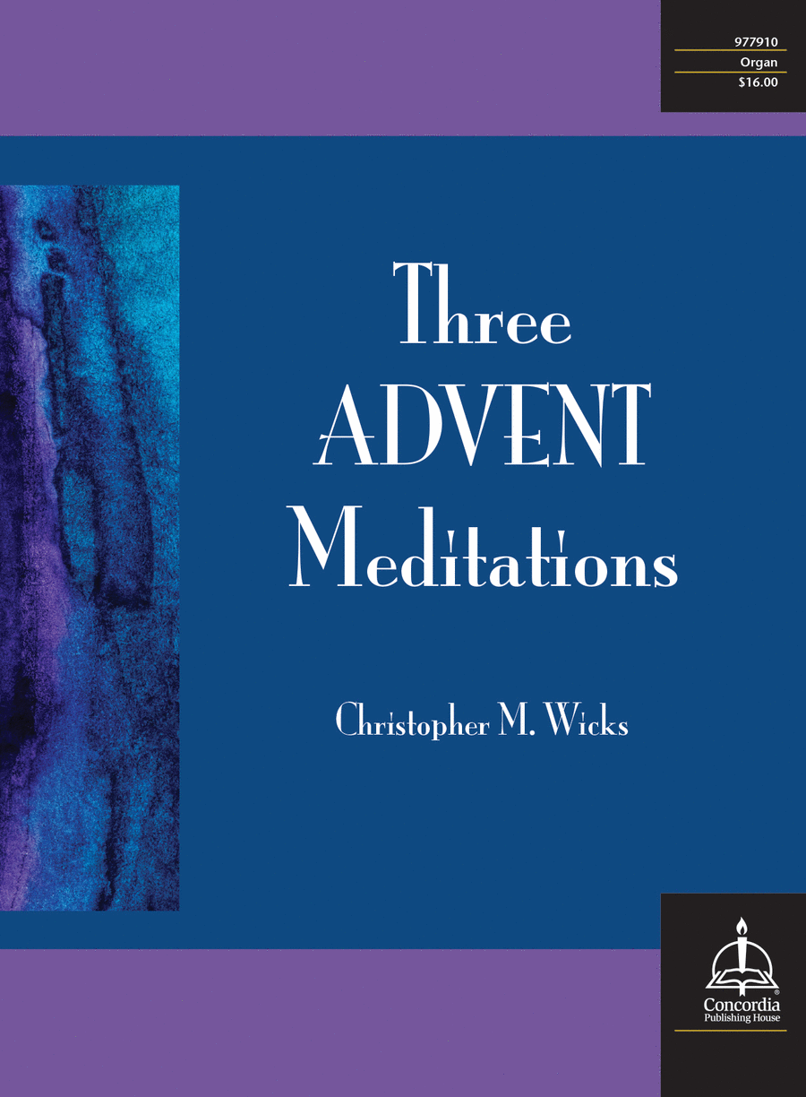 Three Advent Meditations Three Advent Meditations Organ scores gallery preview page 1