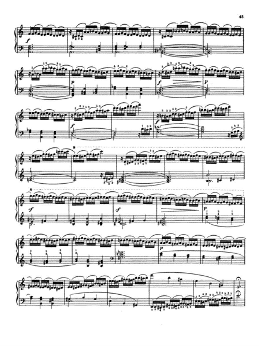 Clementi: Gradus ad Parnassum (Twenty-nine Selected Studies) Piano Method scores gallery preview page 2