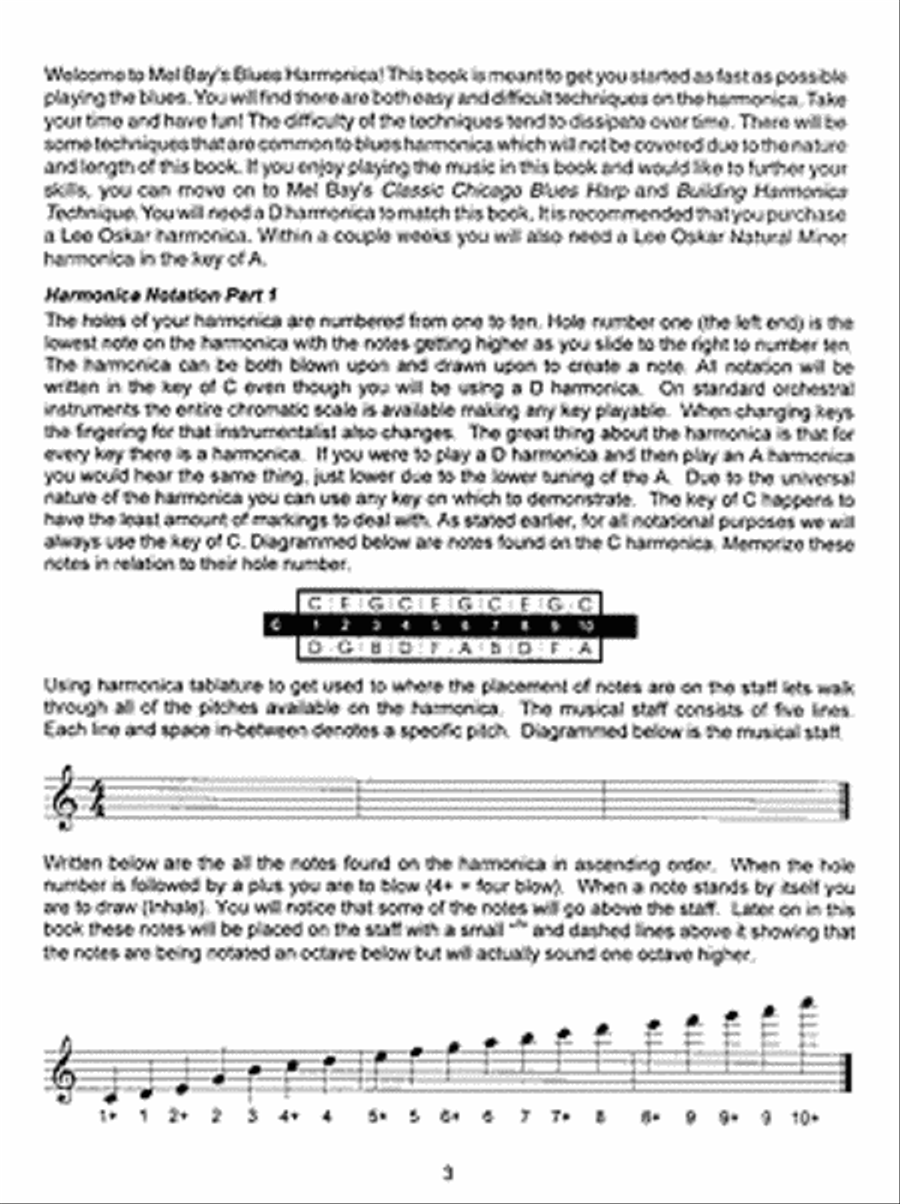Basic Harmonica Method Harmonica scores gallery preview page 2