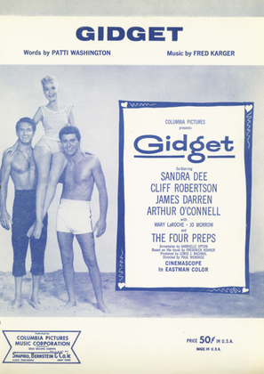 Book cover for Gidget