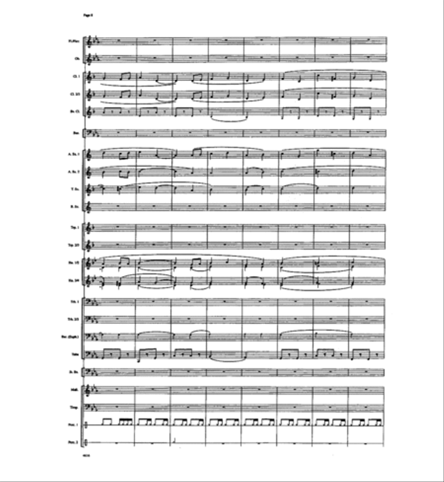 Children of the Shrine Concert Band scores gallery preview page 7