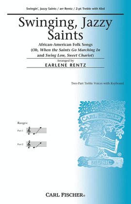 Book cover for Swinging, Jazzy Saints