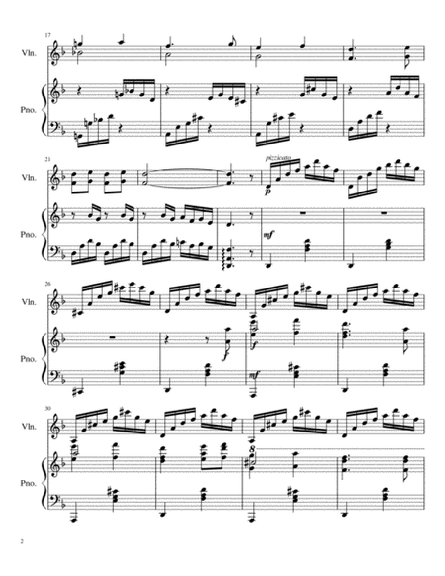 Aubade for Violin & Piano image number null