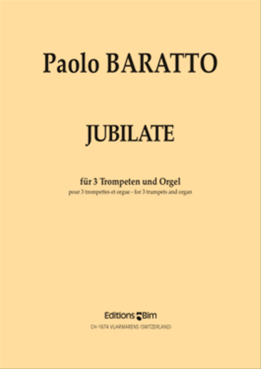 Jubilate Trumpet Trio scores gallery preview page 1
