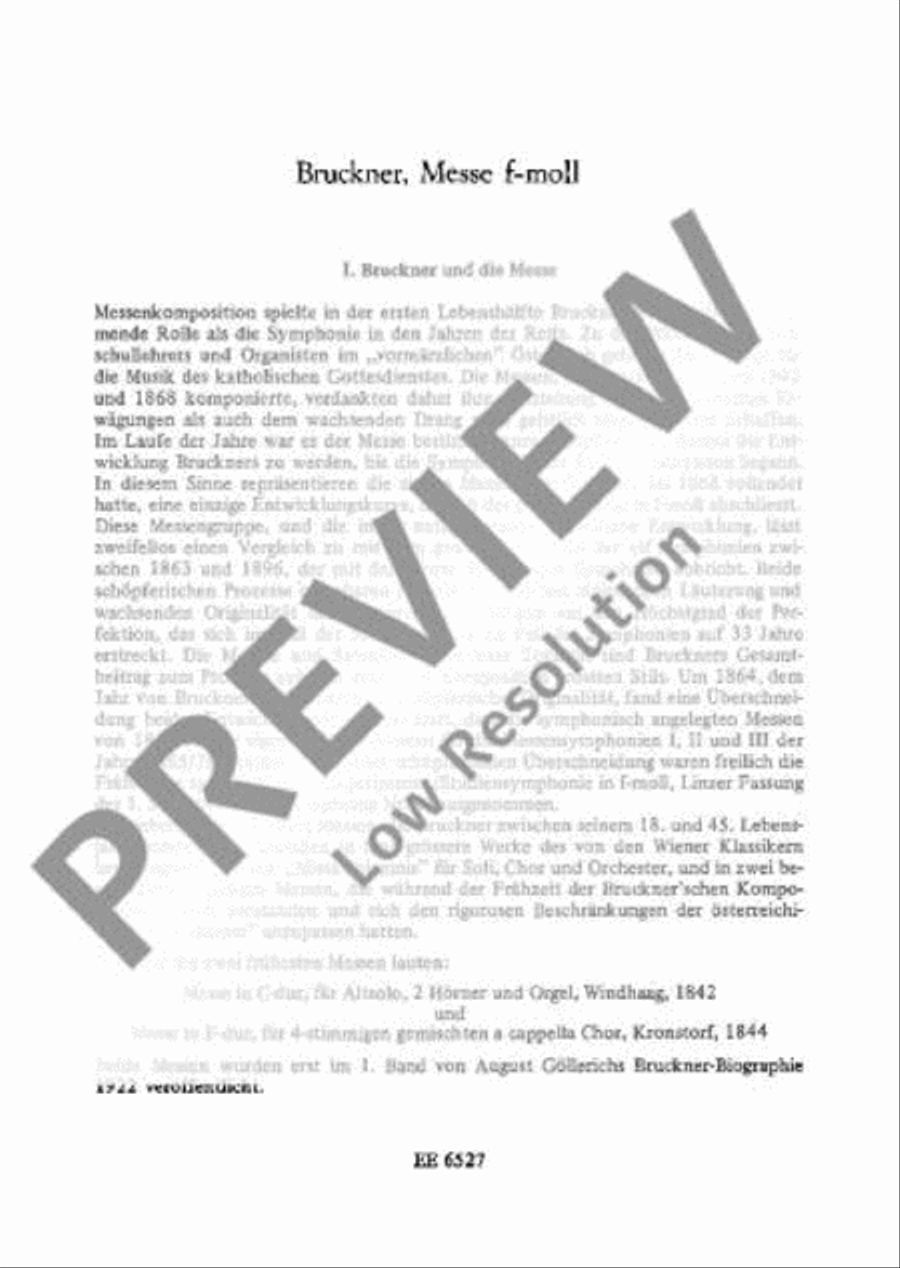 Mass No. 3 f minor Choir scores gallery preview page 4