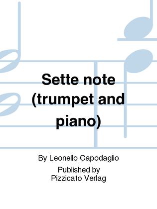 Sette note (trumpet and piano)