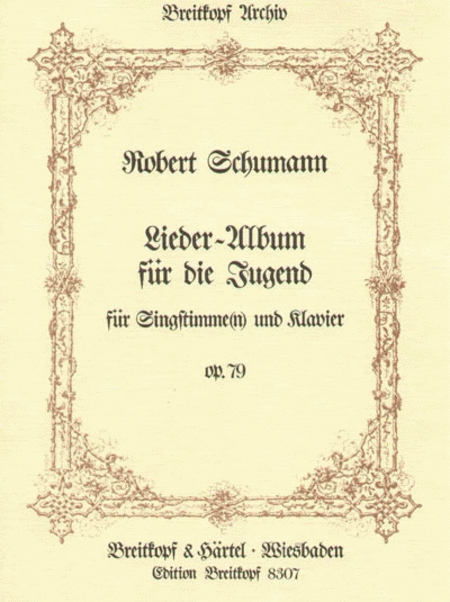 Lieder-Album op. 79. Reprint