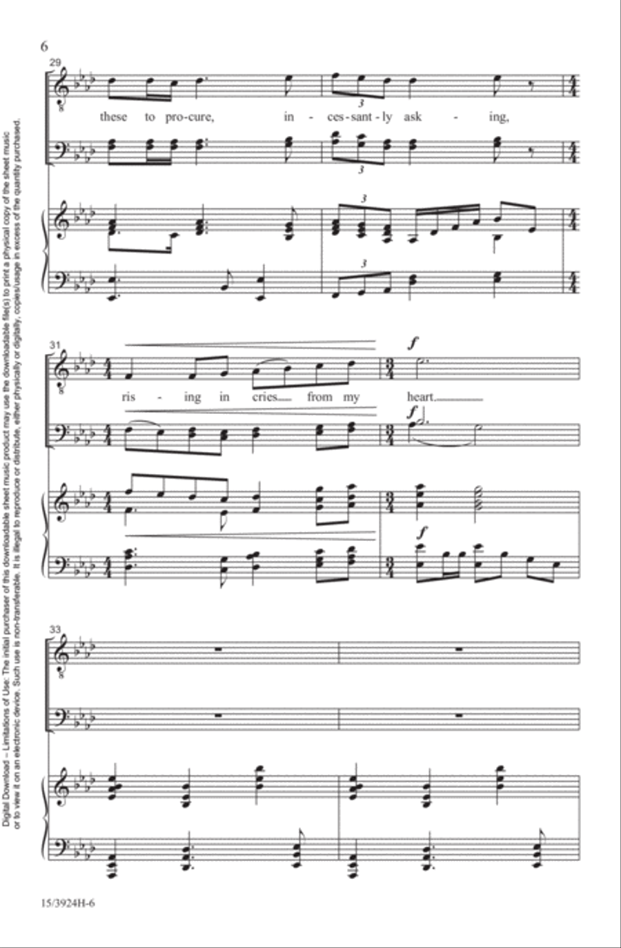Give Me the Splendid Silent Sun TTB scores gallery preview page 6