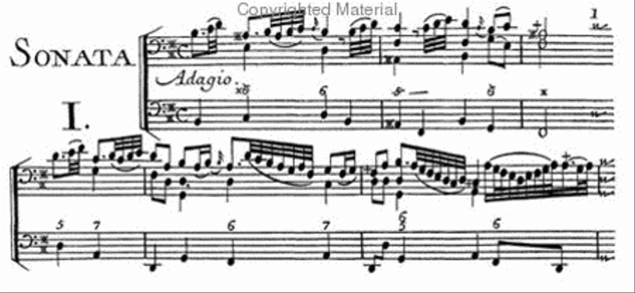 Sonatas for cello and continuo bass Book I - Cello Cello scores gallery preview page 2