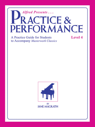 Book cover for Masterwork Practice & Performance, Level 4
