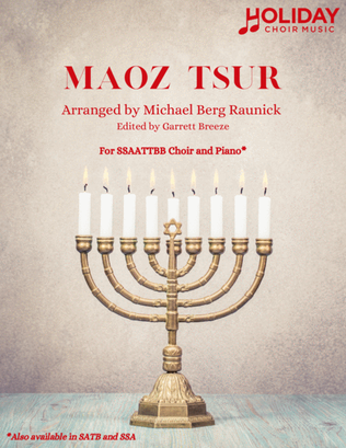 Book cover for Maoz Tsur (SSAATTBB)