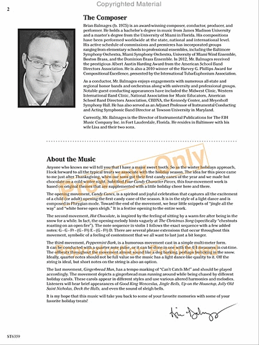 Sweet Petite Winter Suite String Orchestra scores gallery preview page 3