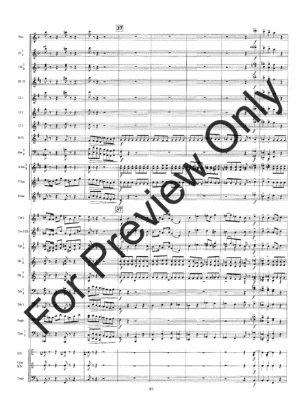 Symphony #3 Slavyanskaya Concert Band - Sheet Music