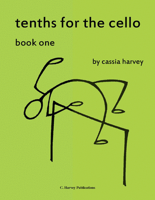 Book cover for Tenths for the Cello, Book One