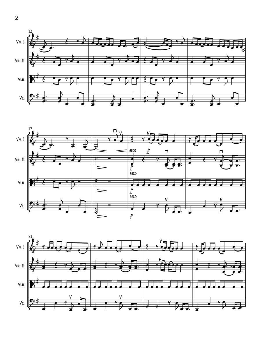 22 String Quartet scores gallery preview page 2