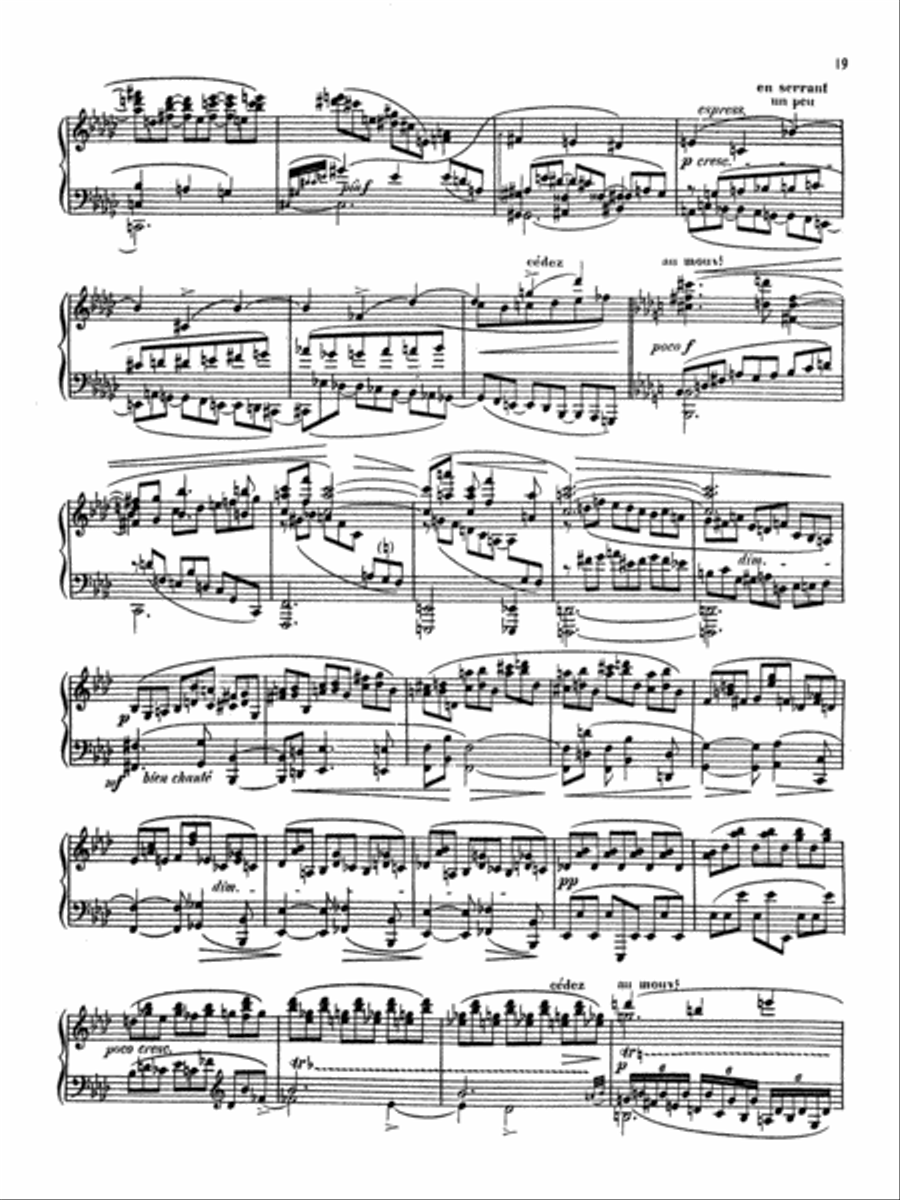 Dukas: Sonata in E flat Minor Piano Solo scores gallery preview page 4