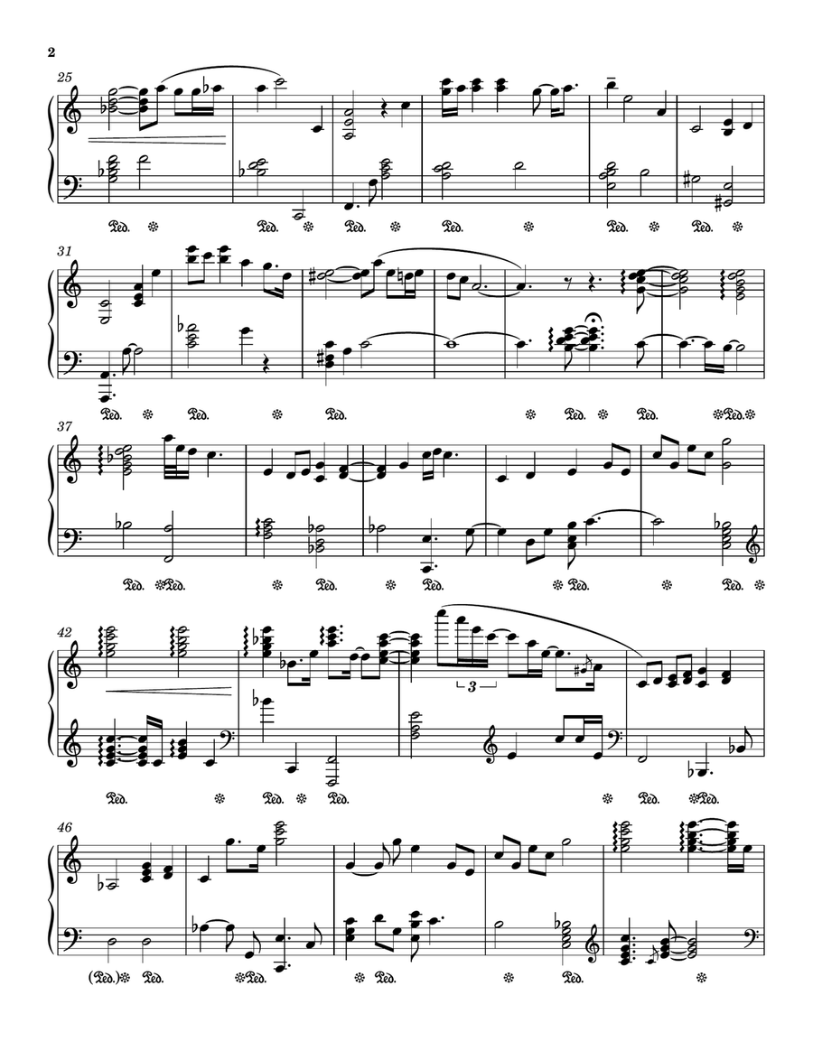 You Are So Beautiful Piano Solo scores gallery preview page 2
