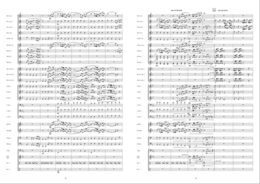 Saturnalia Fanfare Band scores gallery preview page 4