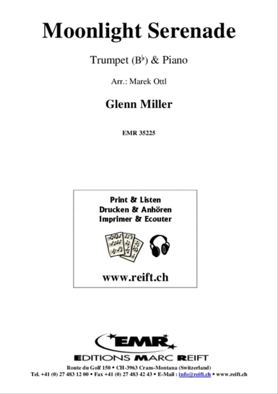 Moonlight Serenade Moonlight Serenade Trumpet Solo scores gallery preview page 2