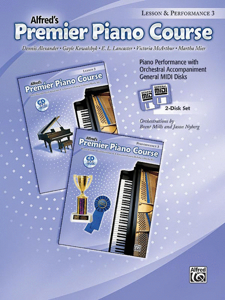 Premier Piano Course, GM Disk 3 for Lesson and Performance image number null