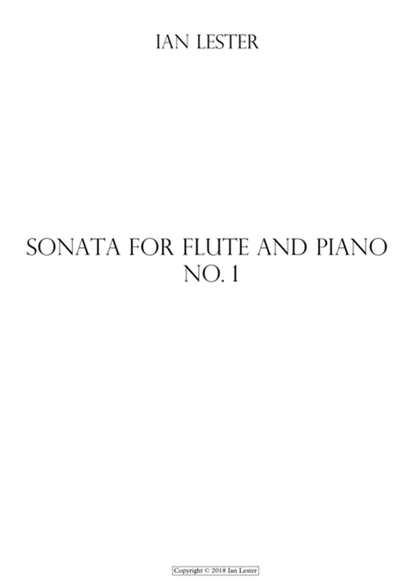 Sonata for Flute No. 1 (Piano Score Only) image number null