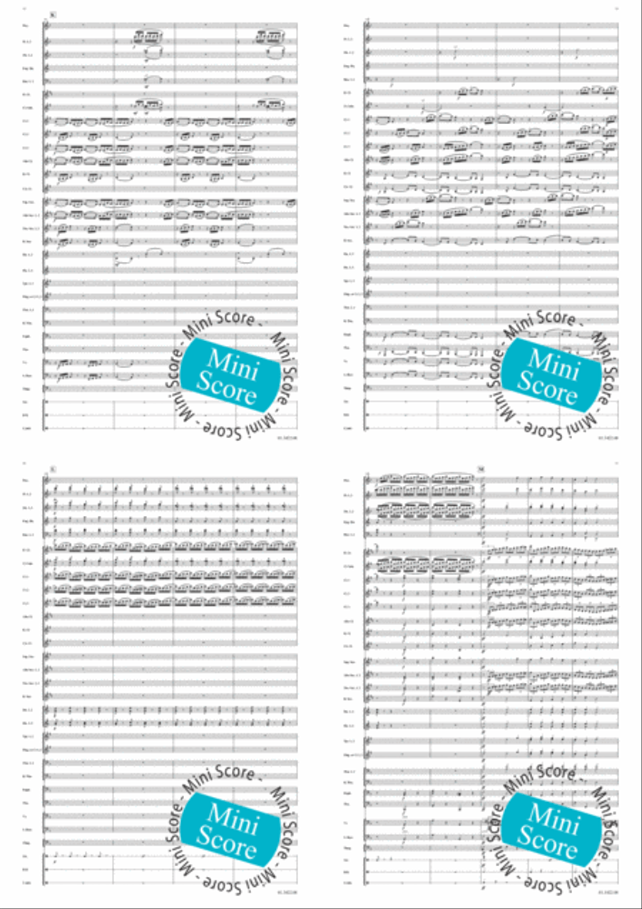 Voyevoda Overture Concert Band scores gallery preview page 7
