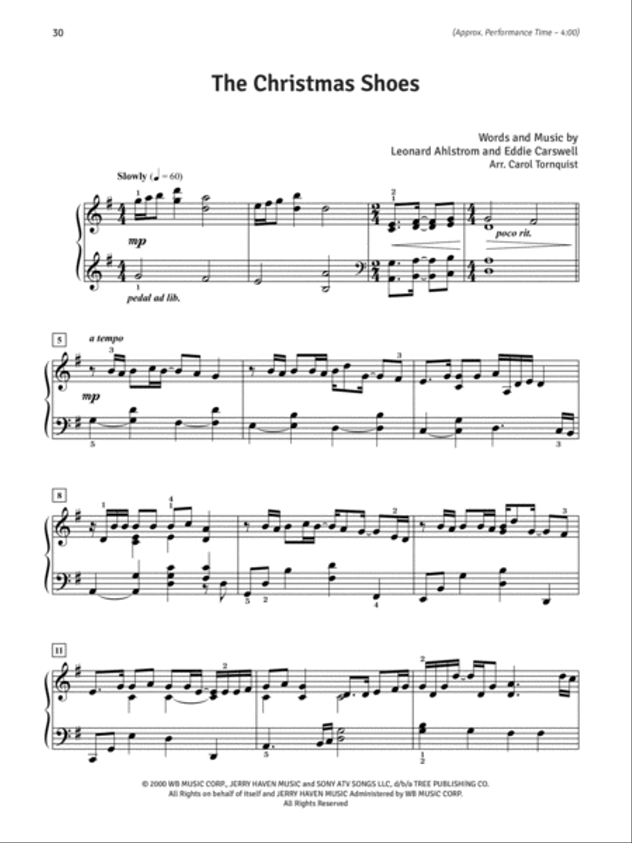 The Professional Pianist -- Praise Solos for Christmas Piano Solo scores gallery preview page 9