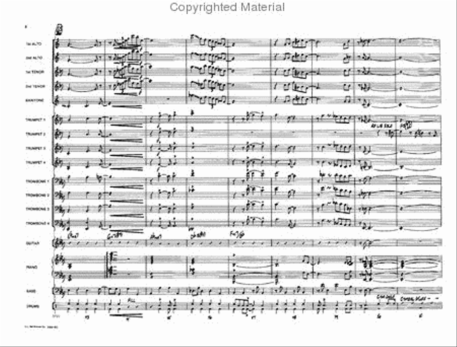 Travelin' Home Travelin' Home Jazz Ensemble scores gallery preview page 7