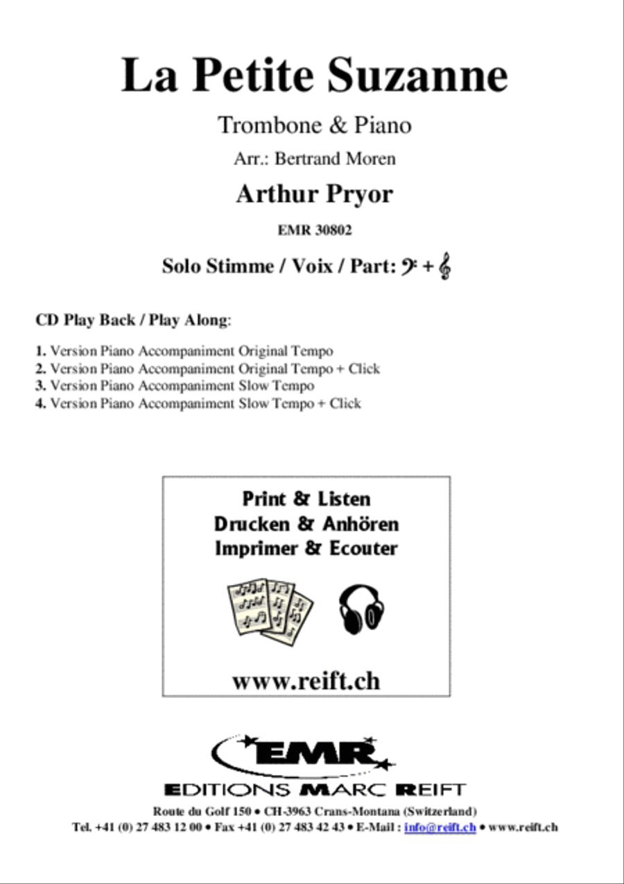 La Petite Suzanne Piano Accompaniment scores gallery preview page 2