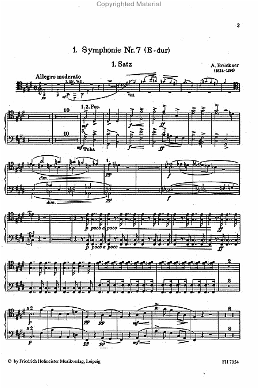 Orchesterstudien für Posaune Orchestra scores gallery preview page 3
