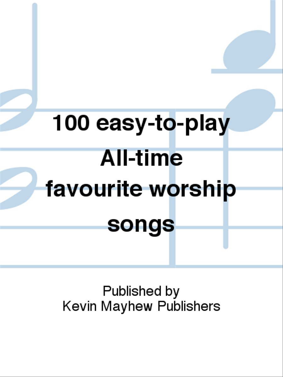 100 easy-to-play All-time favourite worship songs Flute scores gallery preview page 1