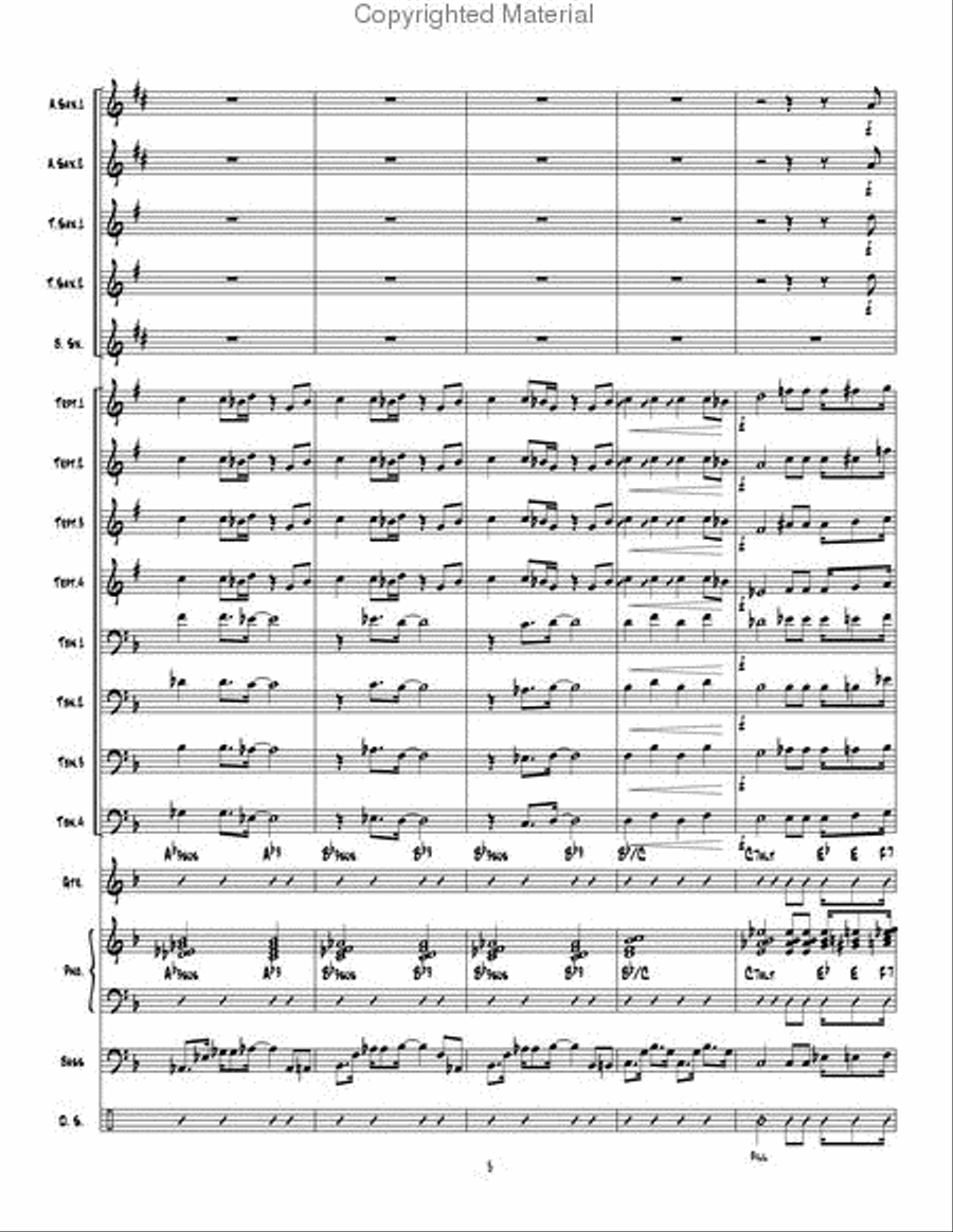 Graphic Details Graphic Details Jazz Ensemble scores gallery preview page 6