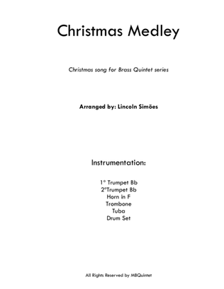 CHRISTMAS MEDLEY - for Brass Quintet