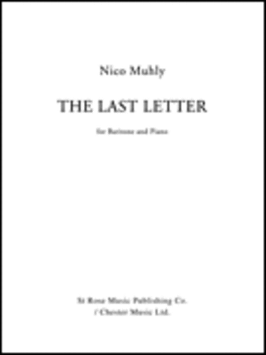 The Last Letter Baritone Voice scores gallery preview page 1