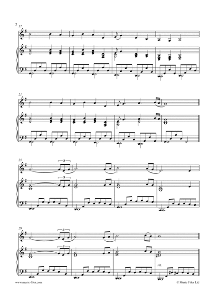 Scottish Movement (Violin and Piano) Violin Solo scores gallery preview page 2