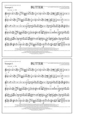 Butter (arr. Tom Wallace) - Trumpet 1