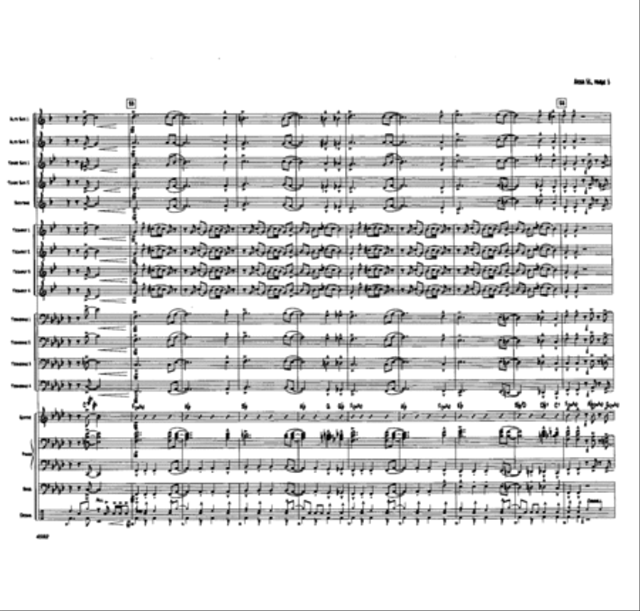 Area 51 Jazz Ensemble scores gallery preview page 4