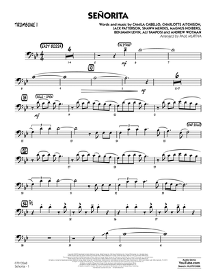 Book cover for Senorita (arr. Paul Murtha) - Trombone 1