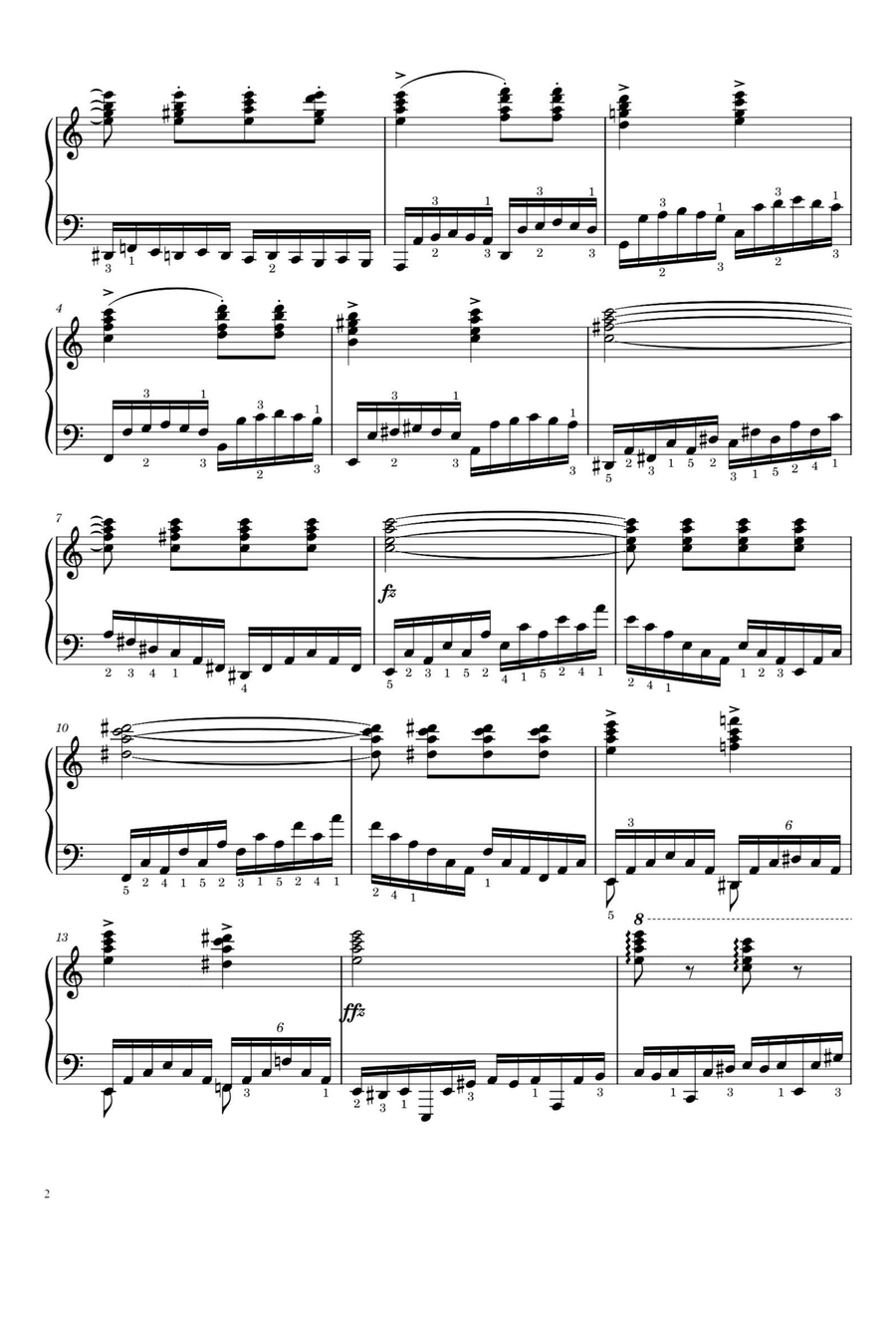 Czerny Op.740 No.41 Czerny Op.740 No.41 Piano Solo scores gallery preview page 2