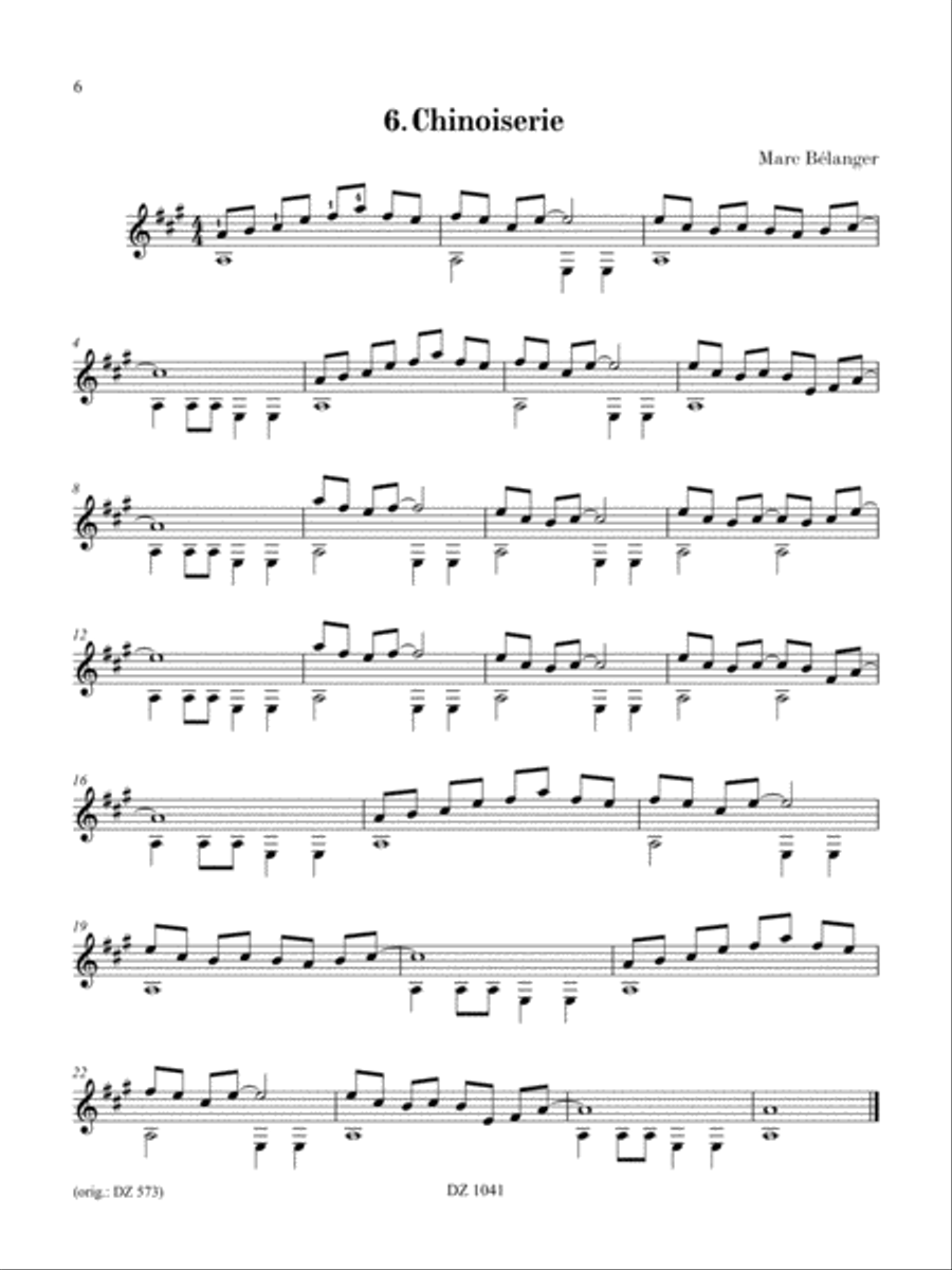 La guitare dans tous ses états, vol. 1 Classical Guitar scores gallery preview page 6