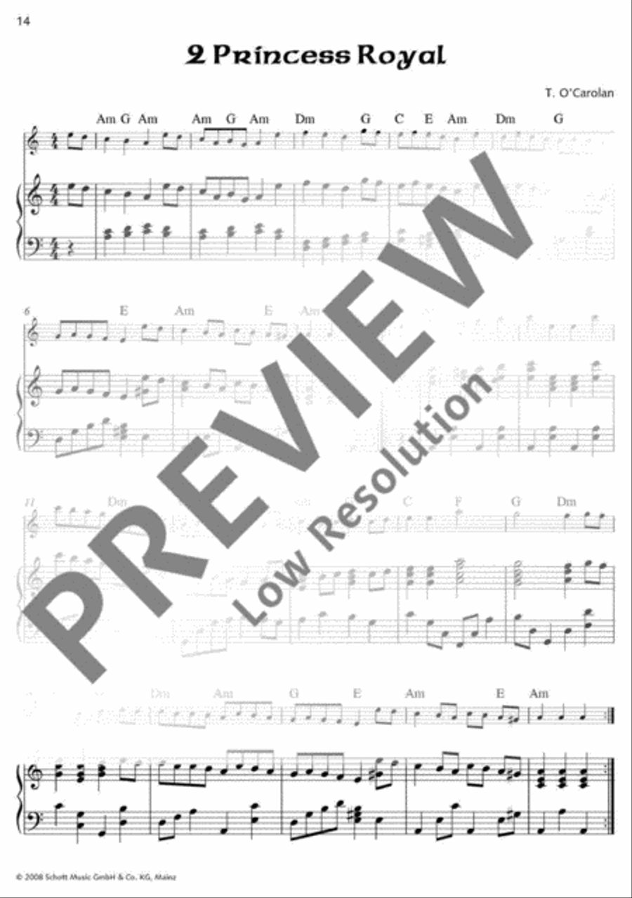 The O'Carolan Book The O'Carolan Book Flute scores gallery preview page 15