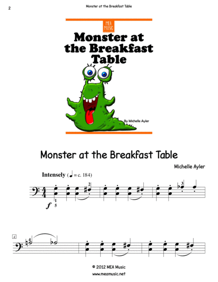 Monster at the Breakfast Table image number null