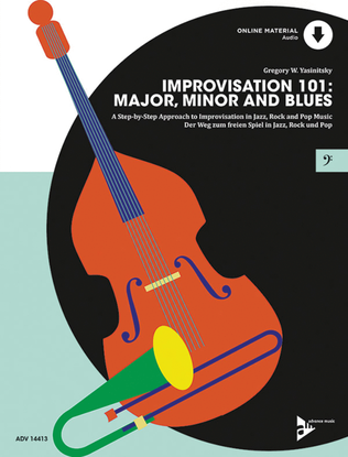 Book cover for Improvisation 101 -- Major, Minor and Blues