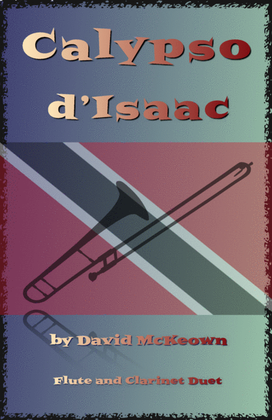 Book cover for Calypso d'Isaac, for Flute and Clarinet Duet
