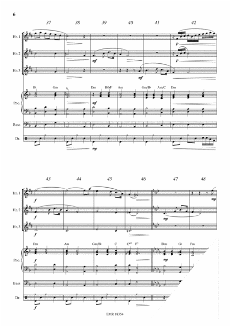 The Last Rose Of Summer The Last Rose Of Summer Horn scores gallery preview page 6
