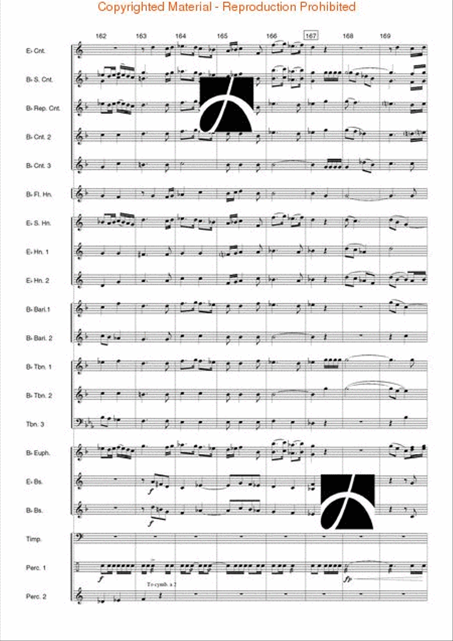 Helios Concert Band scores gallery preview page 23