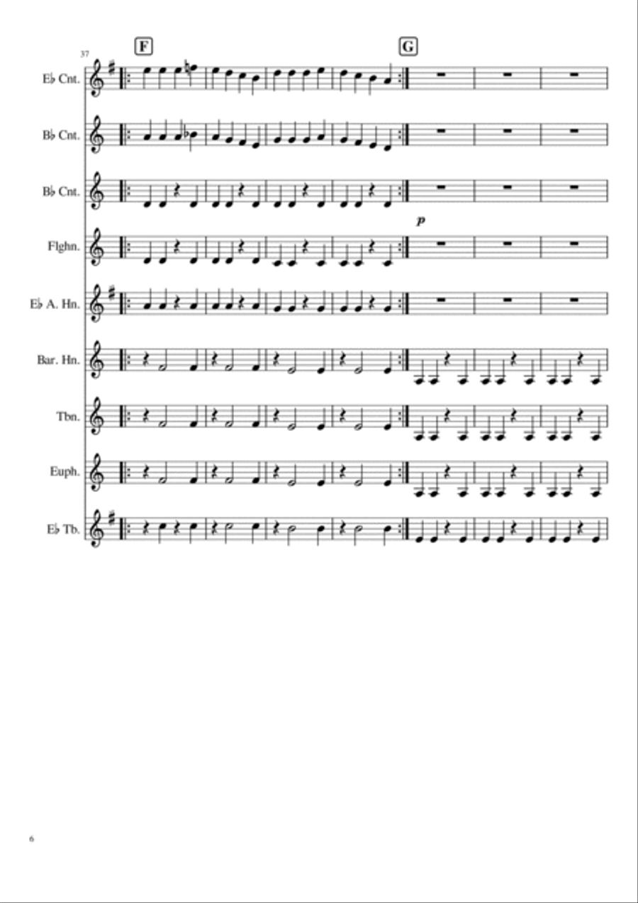 Bhangra Legend Brass Ensemble scores gallery preview page 6