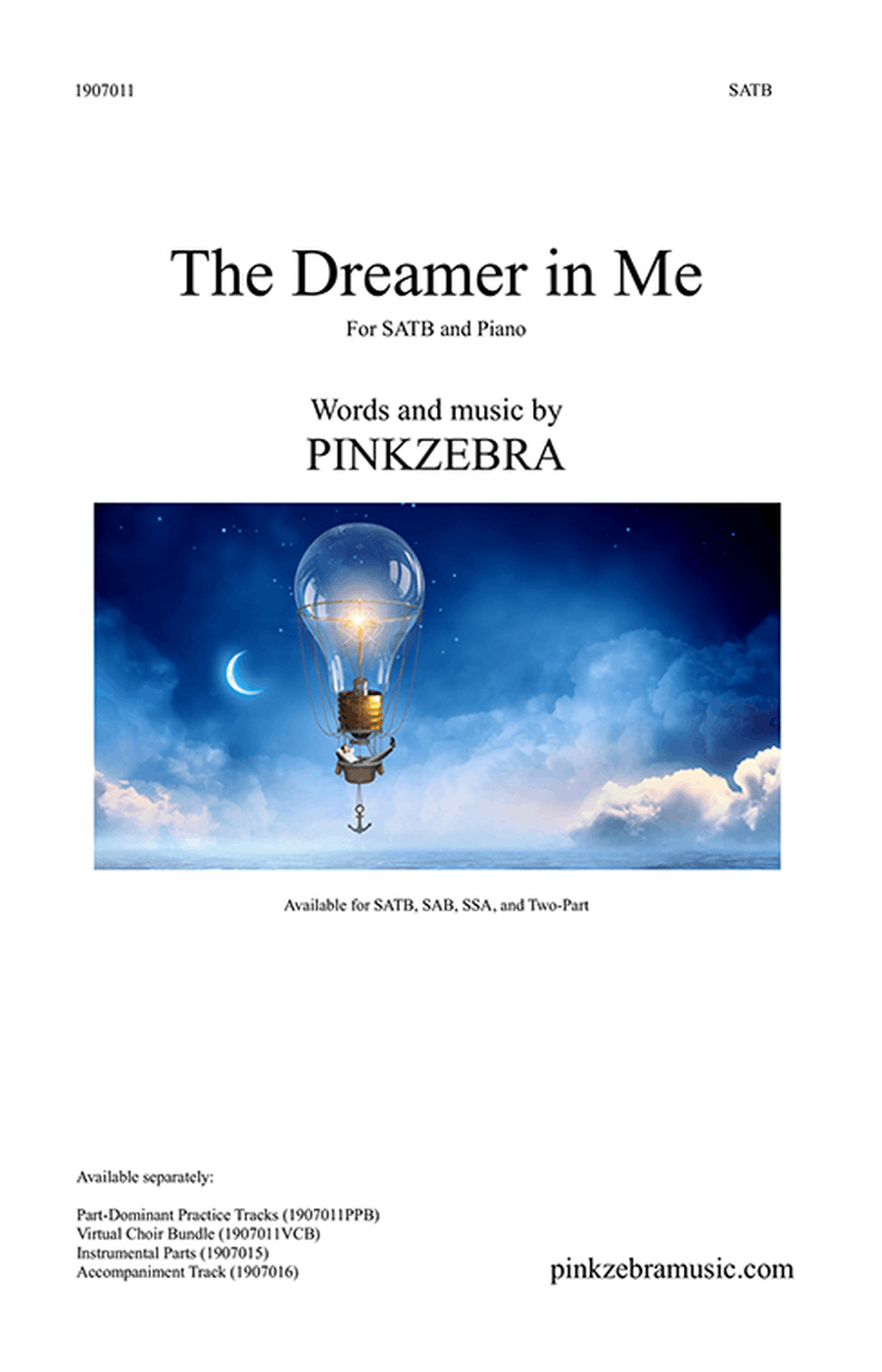 The Dreamer in Me (SATB)